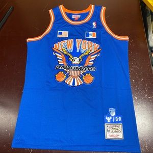 Diplomats New York Knicks collab basketball Jersey